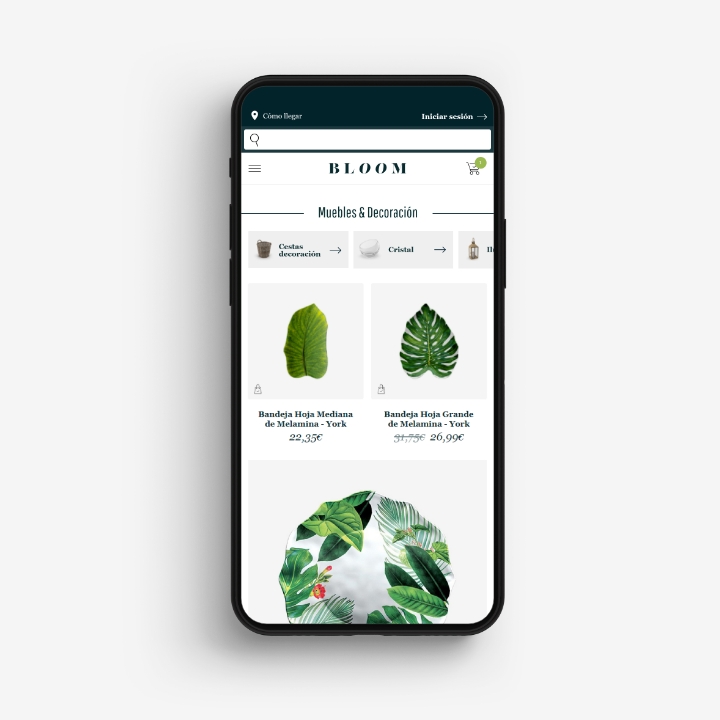 Tienda online totalmente responsive